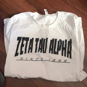 Zeta tau alpha t shirt